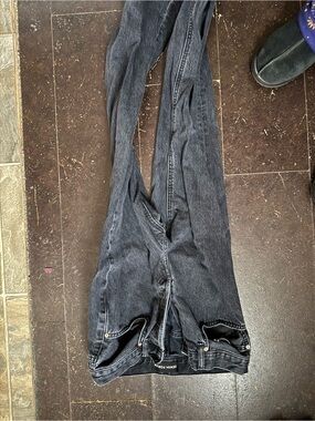 denim forum black jeans